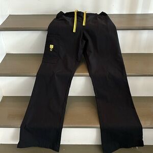 Wink scrub pants XS TALL BLACK